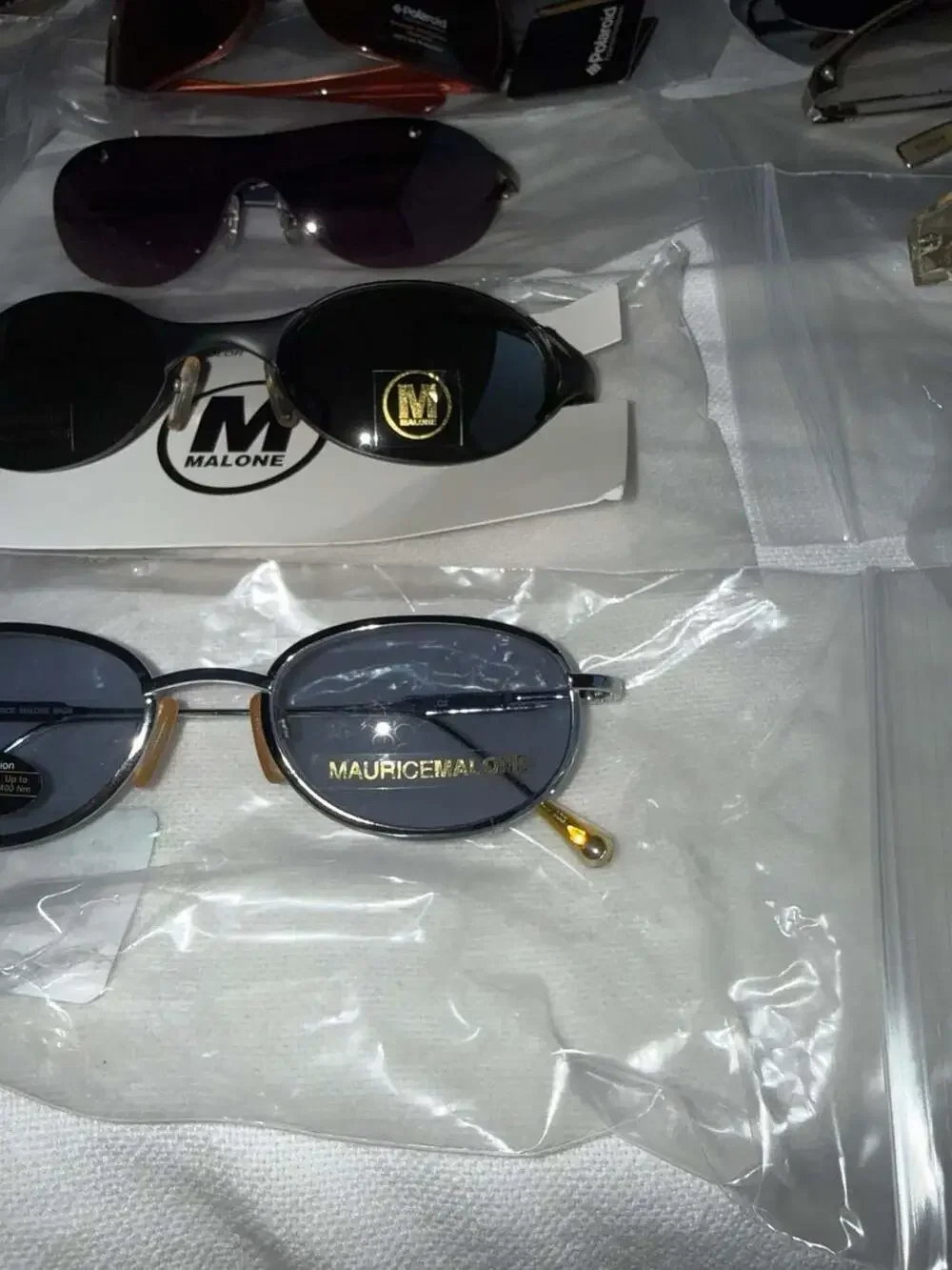 Large Maurice Malone Moja Vintage Sunglasses (RAVE STL) Wholesale Lot (18 Pairs)